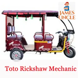 Toto Rickshaw mechanic Mr. Dilip Patra in Argoal
